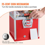 VEVOR Gumball Machine for Kids, 25" Height Home Vending Machine, PS Bouncy Balls Dispenser, Hold 230 Capsule Toys, Rectangle Bubble Gum Machine