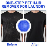 12 PCS Pet Hair Remover for Laundry, Washing Machine Fur Catcher, Effective Cat Dog Laundry Pet Hair Catcher for Clothes, Sheets, Towels, Fleece