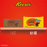 REESE'S Milk Chocolate Peanut Butter Creme Eggs, Easter Candy Bag, 9.1 oz
