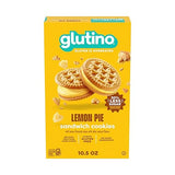 Glutino Gluten Free Lemon Pie Flavored Sandwich Cookies, Gluten Free Snacks, 10.5 oz.