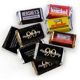 1.62 lbs 90th Birthday Candy Chocolate Mix Party Favors for Guests (Approx. 110 pcs)