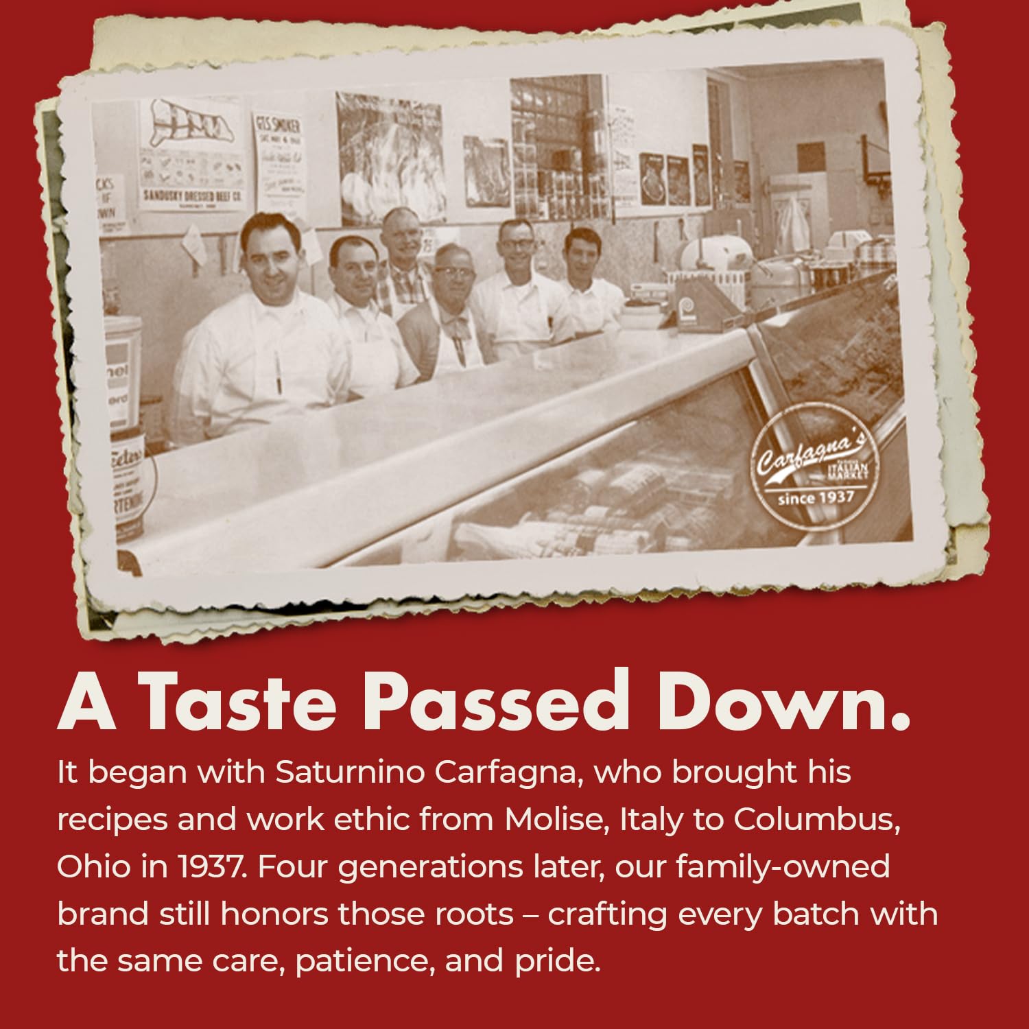 Carfagna's Pasta Sauce, Established 1937, Family Recipe, Made in Small Batches (32 Ounce, Original Family Recipe)