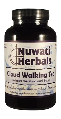 Nuwati Herbals Cloud Walking Herbal Tea Blend - Promotes Rest and Relaxation - Loose Leaf Tea, 3 Ounces
