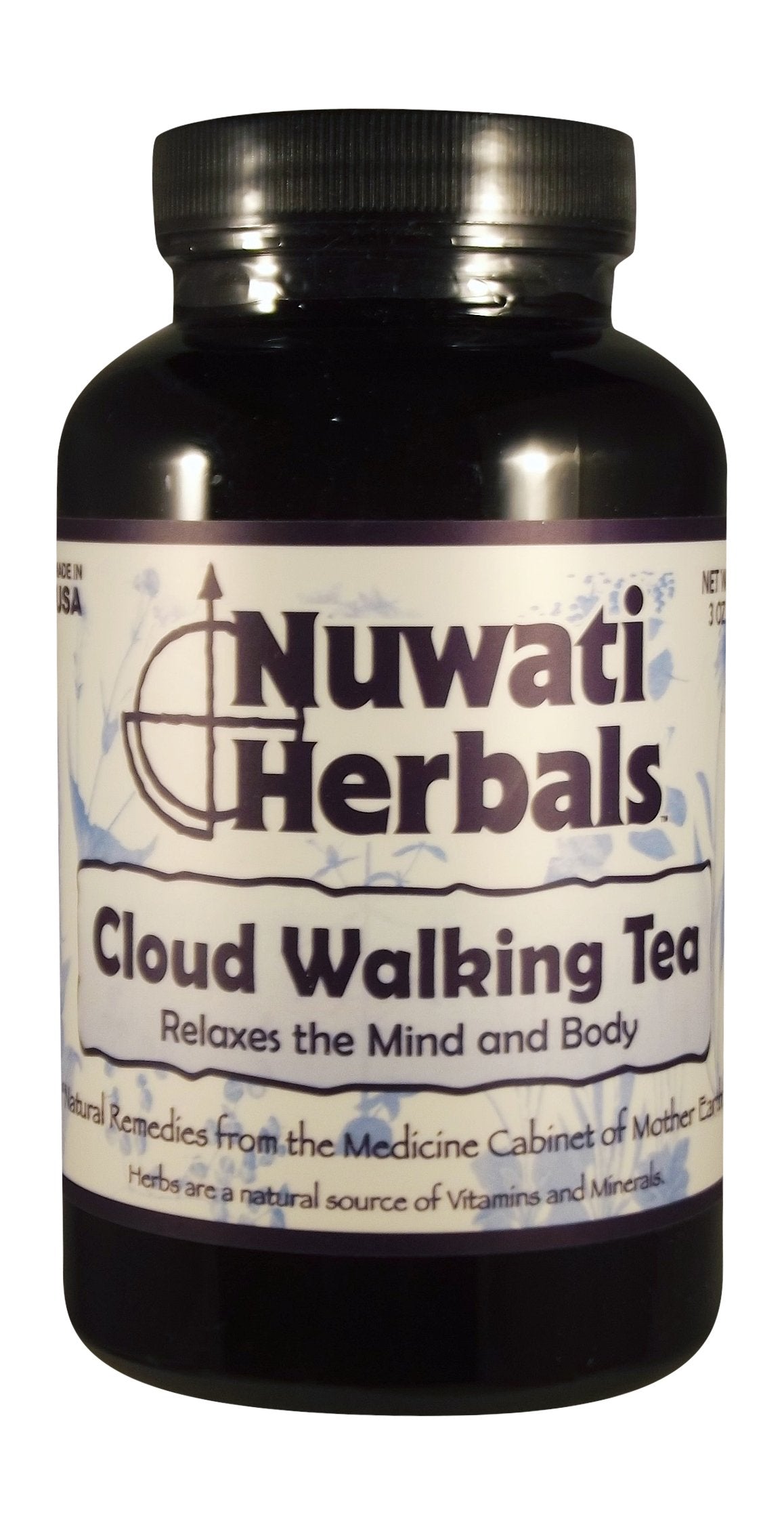 Nuwati Herbals Cloud Walking Herbal Tea Blend - Promotes Rest and Relaxation - Loose Leaf Tea, 3 Ounces