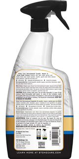 Stone Care International Granite Stone Cleaner and Polish Combo for Granite Marble Soapstone Quartz Quartzite Slate Limestone Corian Laminate Tile