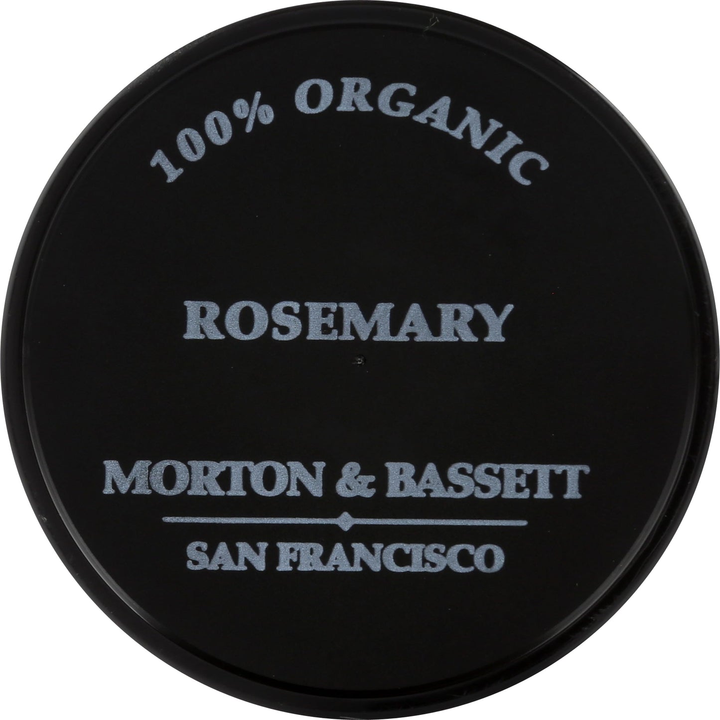 Morton & Bassett 100% Organic Rosemary | Aromatic Herb for Roasting, Soups & Breads | Gluten Free, Salt Free, Non-GMO | 0.8 oz Jar