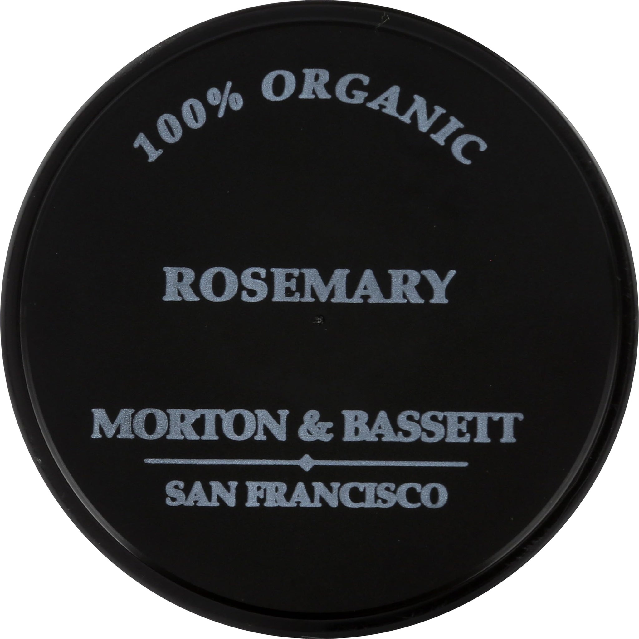 Morton & Bassett 100% Organic Rosemary | Aromatic Herb for Roasting, Soups & Breads | Gluten Free, Salt Free, Non-GMO | 0.8 oz Jar