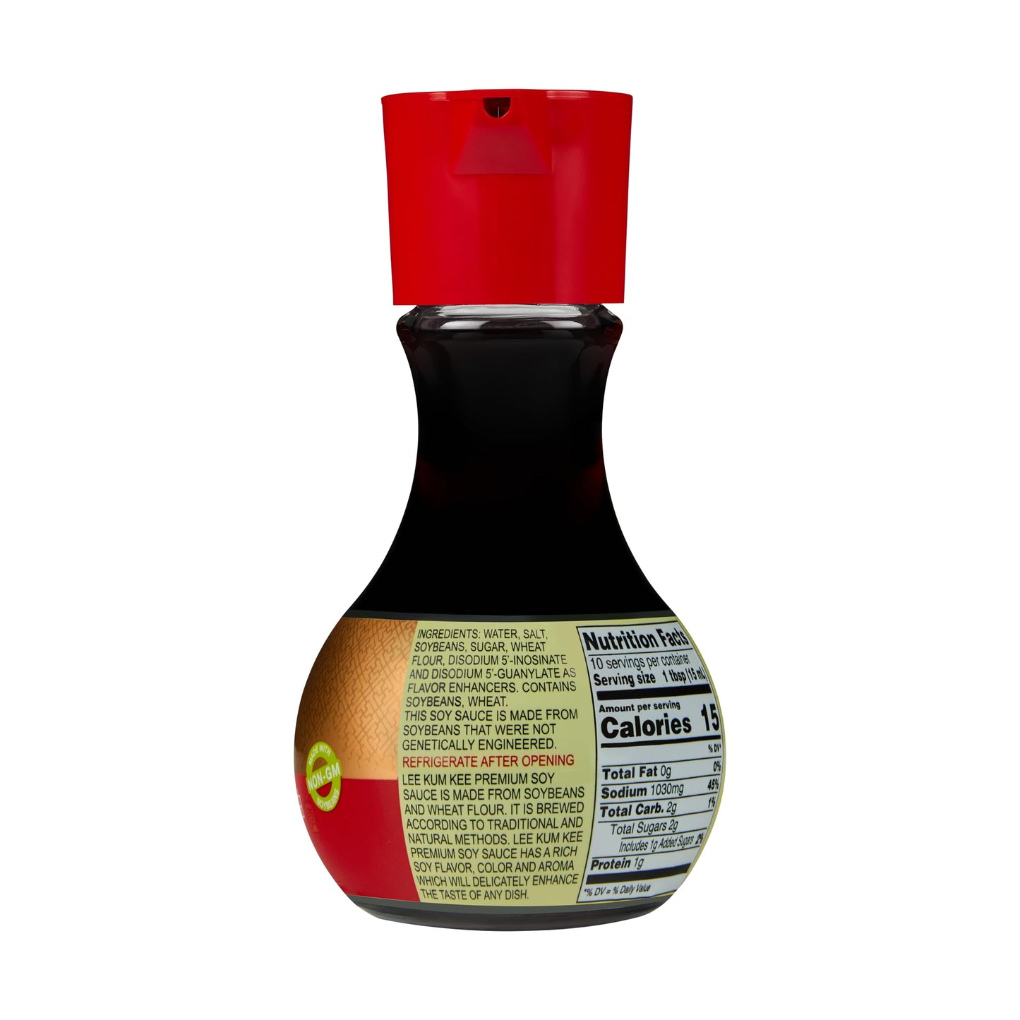 Lee Kum Kee Premium Soy Sauce (5.1 oz - 1 Pack), No Preservatives, All-Purpose Seasoning, Perfect for Marinades, Stir-Frying, Braising, Stews, Sauce