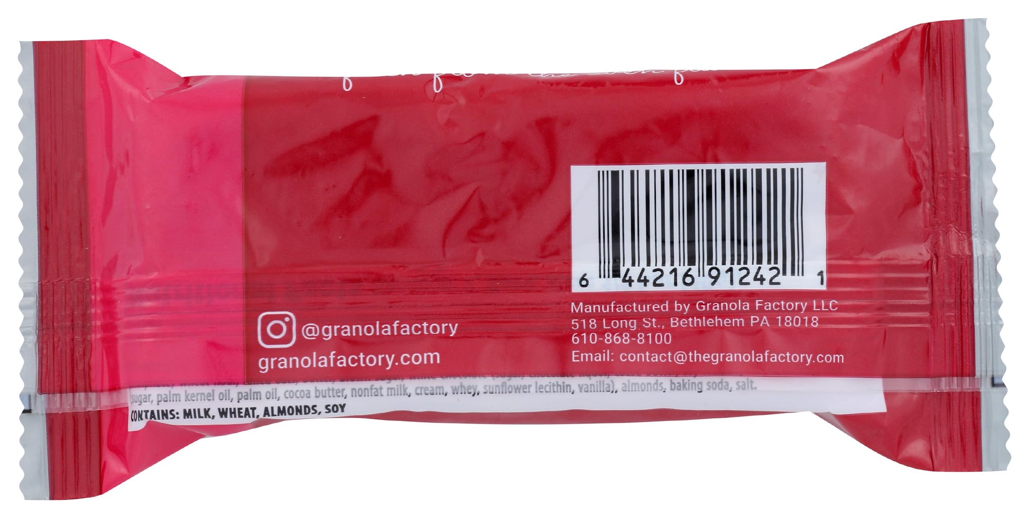 Granola Factory Raspberry Bethlehem Bar, 2.84 OZ