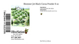 Blommer Jet Black Cocoa Powder from OliveNation, Dark Dutch Cocoa for Baking & Decorating - 8 oz_AB