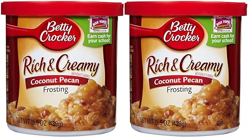 Betty Crocker Rich & Creamy Frosting - Coconut Pecan - 14.5 oz - 2 pk