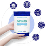 Nutri-Align Fasting Tea | 20 Herbal Tea Bags with Chamomile, Dandelion Root, Rosehips, Cinnamon Bark, Elderflower, Cardamom & Fenugreek | Caffeine