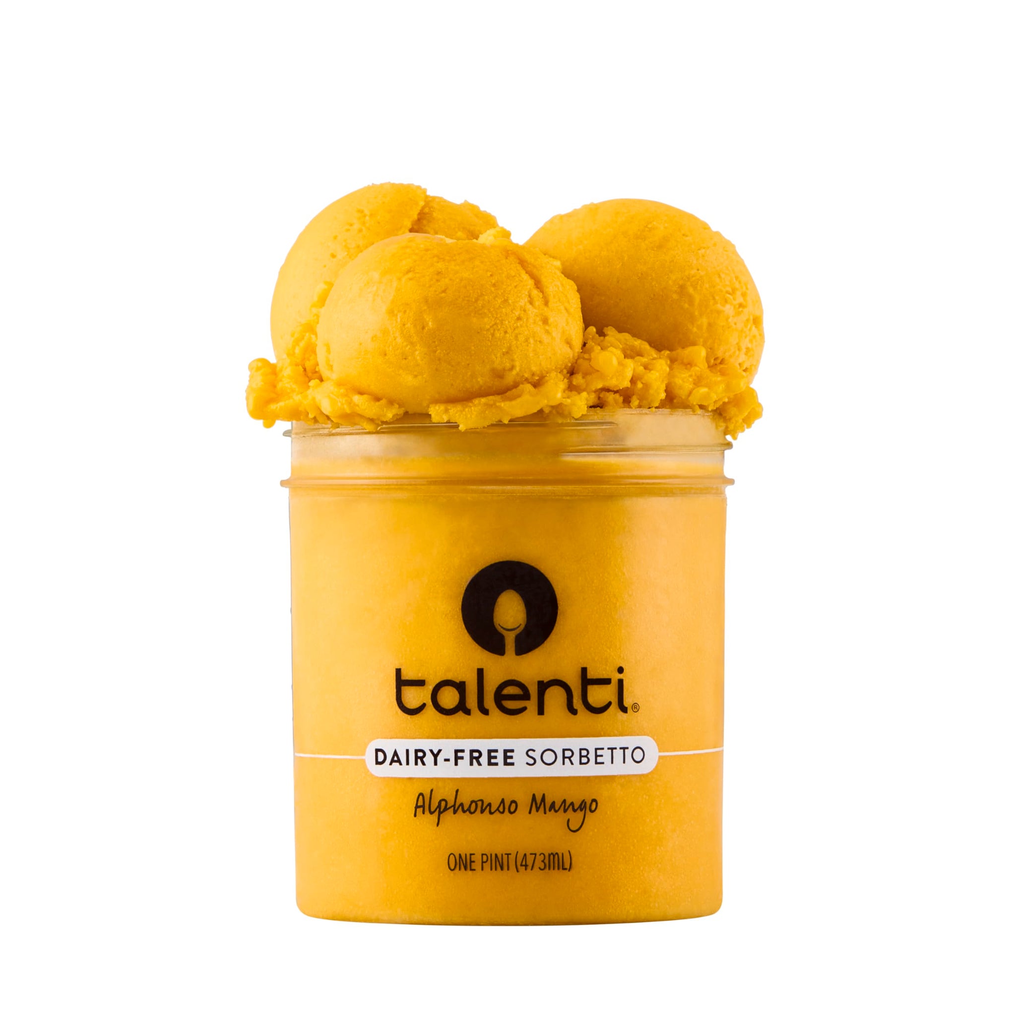 Talenti Sorbetto For a Delicious Non-Dairy Ice Cream Alternative Alphonso Mango Made With Non-GMO Ingredients 1 pint
