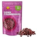 Amrita Dried Cranberries 1 lb | Sweetened with Apple Juice, Unsulfured, Gluten Free, non-GMO, No Preservatives | Packed Fresh in Resealable Bags |