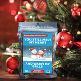 Melt My Heart Spicy Snack Blend Gag Gift Gourmet Food Gifts for Women Christmas Crate Brr Basket Fillers Girlfriends Wives Snowman Gifts Winter Snow