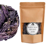 Purple Basil (Ocimum basilicum) 1 OZ (30g), Aromatic Italian, Armenian, Greek Heritage Variety - Naturally Caffeine-Free - Grown in Armenia - Ideal