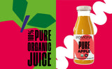 Pomona Organic Apple Juice (Pack of 12), Cold Pressed USDA Organic Juices, Apples And Lemon Juice, No Added Sugar, Not From Concentrate, Vegan