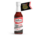 Adoboloco FIYA! FIYA! Hot Sauce - 11/10 Scorching Heat, Unforgettable Flavor - 5oz | Trinidad Scorpion, Ghost Pepper, Habanero