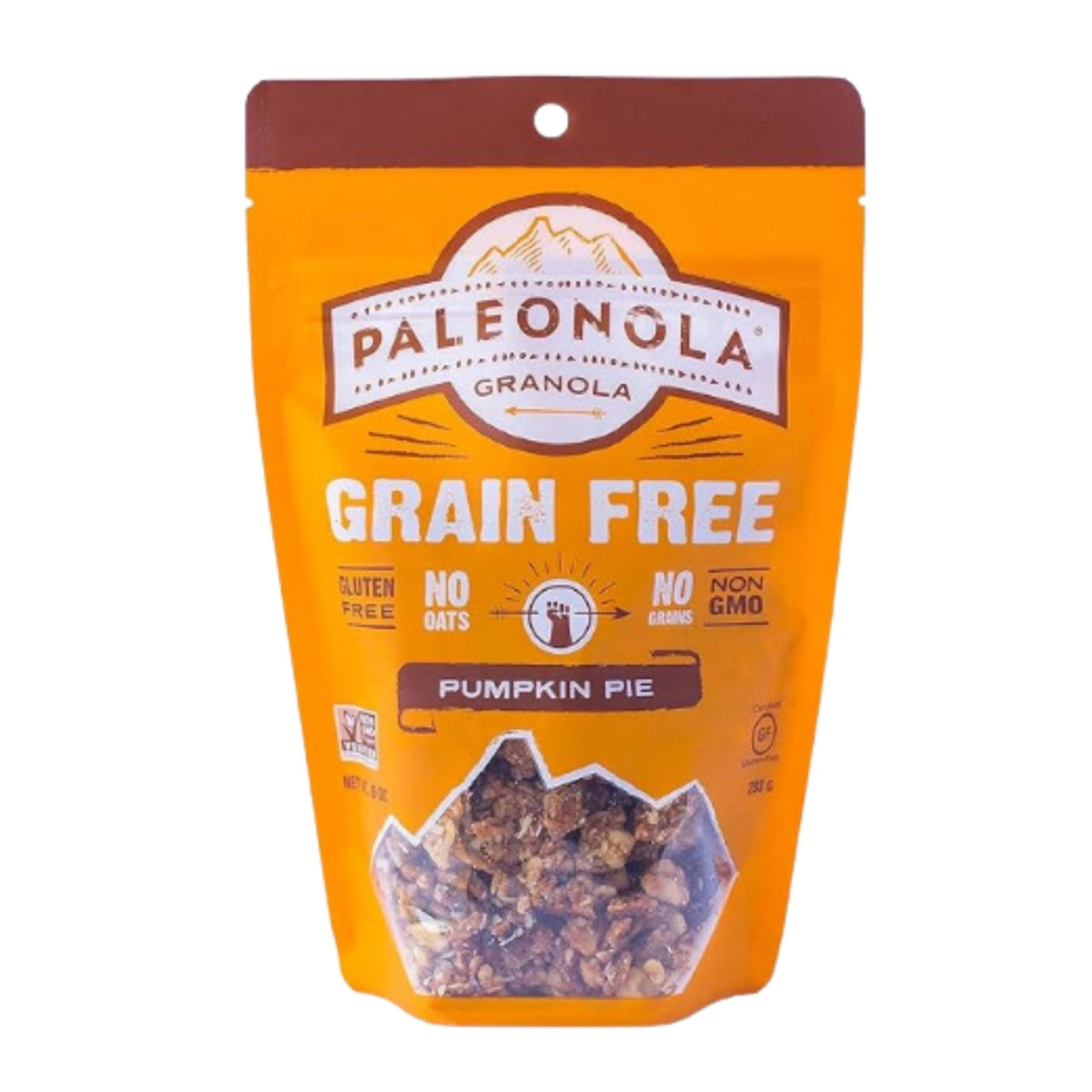 Paleonola - Grain Free Granola Pumpkin Pie Flavor - Non-GMO, Grain, Soy, Gluten, Dairy Free - Low Carb Protein Snack For A Healthy Breakfast