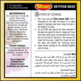 Shan Hunter Beef Recipe and Seasoning Mix 5.29 oz (150g) - Spice Powder for Curing and Salting Meat - Suitable for Vegetarians - Airtight Bag in a Box