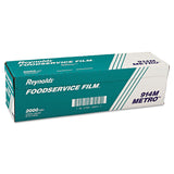 Reynolds Wrap 914M Metro Light-Duty PVC Film Roll w/Cutter Box, 18-Inch x 2000ft, Clear