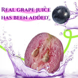 Kyoho Grape Jelly Bites - Sweet & Tangy Japanese-Inspired Gel Snacks, 280g/10 Piece Fruity Popping Jellies with Real Grape Flavor, Family-Friendly