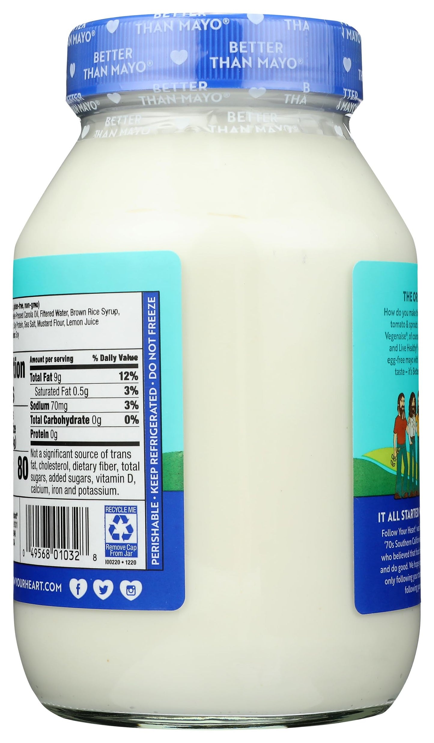 Follow Your Heart, Vegenaise, 32 Ounce