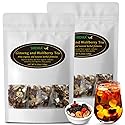 Kidney Tea - Ginseng and Wolfberry Tea, Ginseng Nine Treasure Tea, Men's Health Tea Herbal 9 Precious Ingredients Formula, Natural Organic Kidney