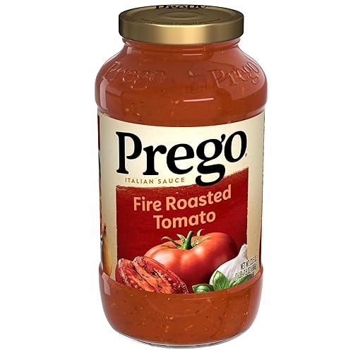 Prego Fire Roasted Tomato Pasta Sauce, 23.5 oz Jar