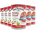 Dei Fratelli Petite Diced Tomatoes with Onion, Celery, and Peppers (14.5 oz. Cans, 6 pack) - Vine-Ripened - Non GMO, Gluten-Free