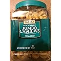 Daily Chef JUMBO CASHEWS Facny Whole 32 OZ