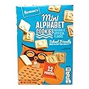 Benton's Mini Alphabet Cookies School Friendly Made in Nut Free Facility - set of 2