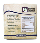 Calming Tea Blend Nerviosan Herbal Infusion Tea (60 tea bags) Valerian Root Lemon Balm Tea