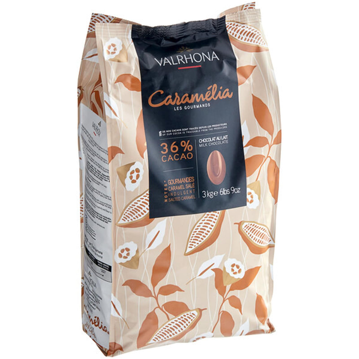 36% Milk Chocolate Feve 6.6 lb. WS-999VAL7098-NF