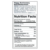 50th Anniversary Gold Buttermints - 108 Individually wrapped Mints - Party Candy
