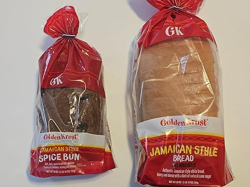 Jamaican Hard Dough Bread + Spice Bun Loaf Combo