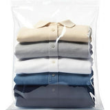 Extra Large Storage Bags - Zipper Seal, 3.1-mil Thick, Heavy Duty, 5 Gallon 18" x 24", Jumbo Plastic Bags for Clothes, Travel, Moving, Large Reusable