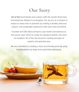 Art of Tea | Organic Green Pomegranate Green Tea 2.5oz | Artisan Loose Leaf Tea Tin