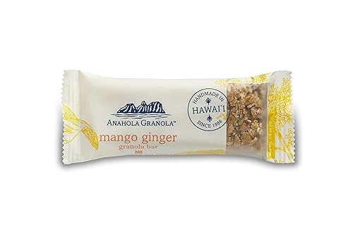 Anahola Granola Mango Ginger Bars, 8 Count