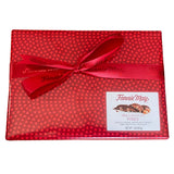 Fannie May Pixies, Milk Chocolate Covered Caramel with Pecans, Signature Heart Print Chocolate Candy Gift Box, 1 lb