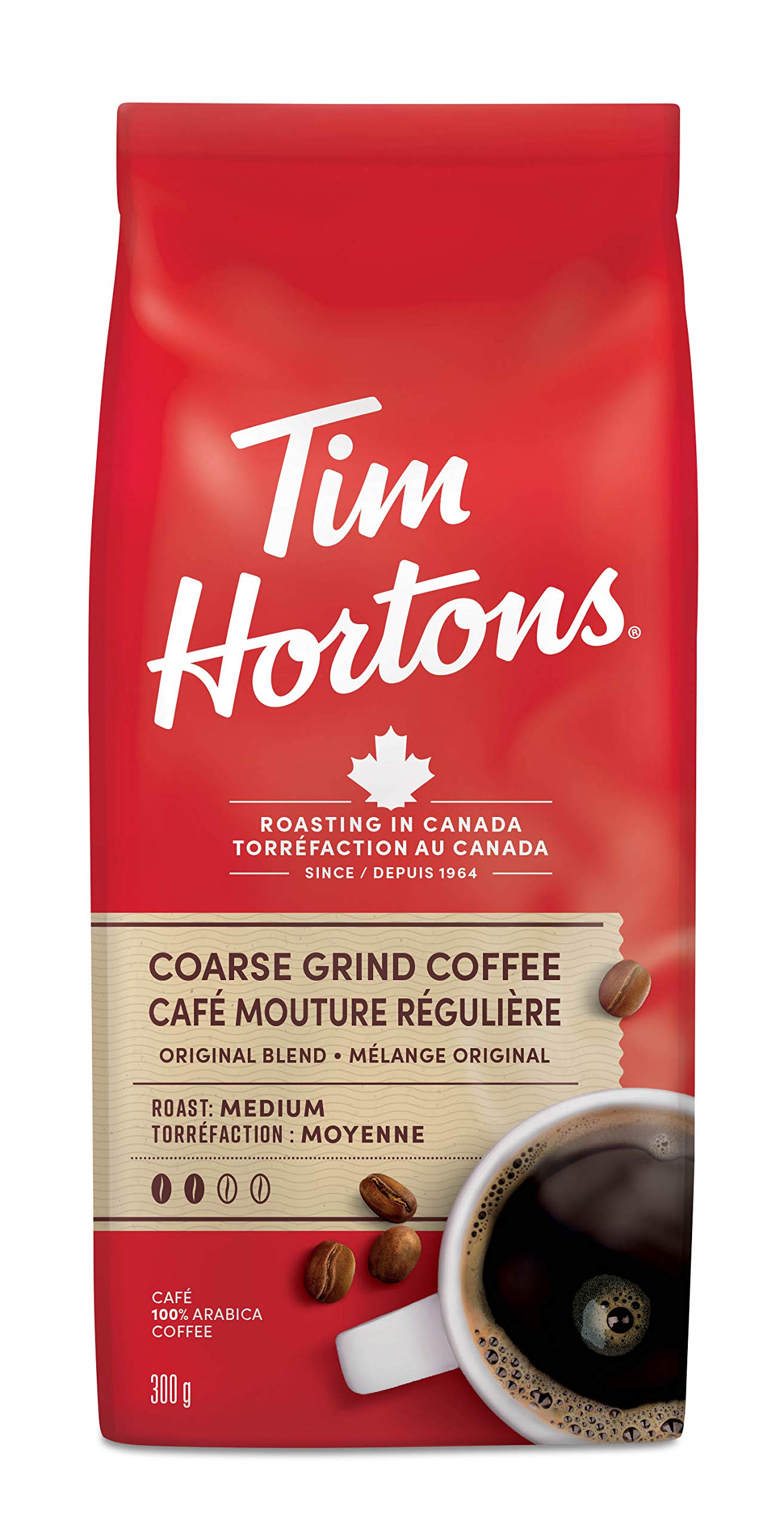 Tim Hortons Coarse Grind Original Blend 300g
