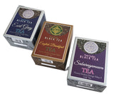 Mlesna Pure Ceylon Fine Black Loose Tea Royal Collection Luxury Gift Pack- 3 Assorted Tea English Breakfast, Ceylon Earl Gray and Sabaragamuwa Black