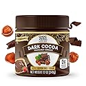 ChocZero Vegan Cocoa Hazelnut Spread - Sugar Free, Keto Friendly, Low Carb Chocolate Dessert & Bread Topping, Gluten Free, High Fiber, 12 oz Jar