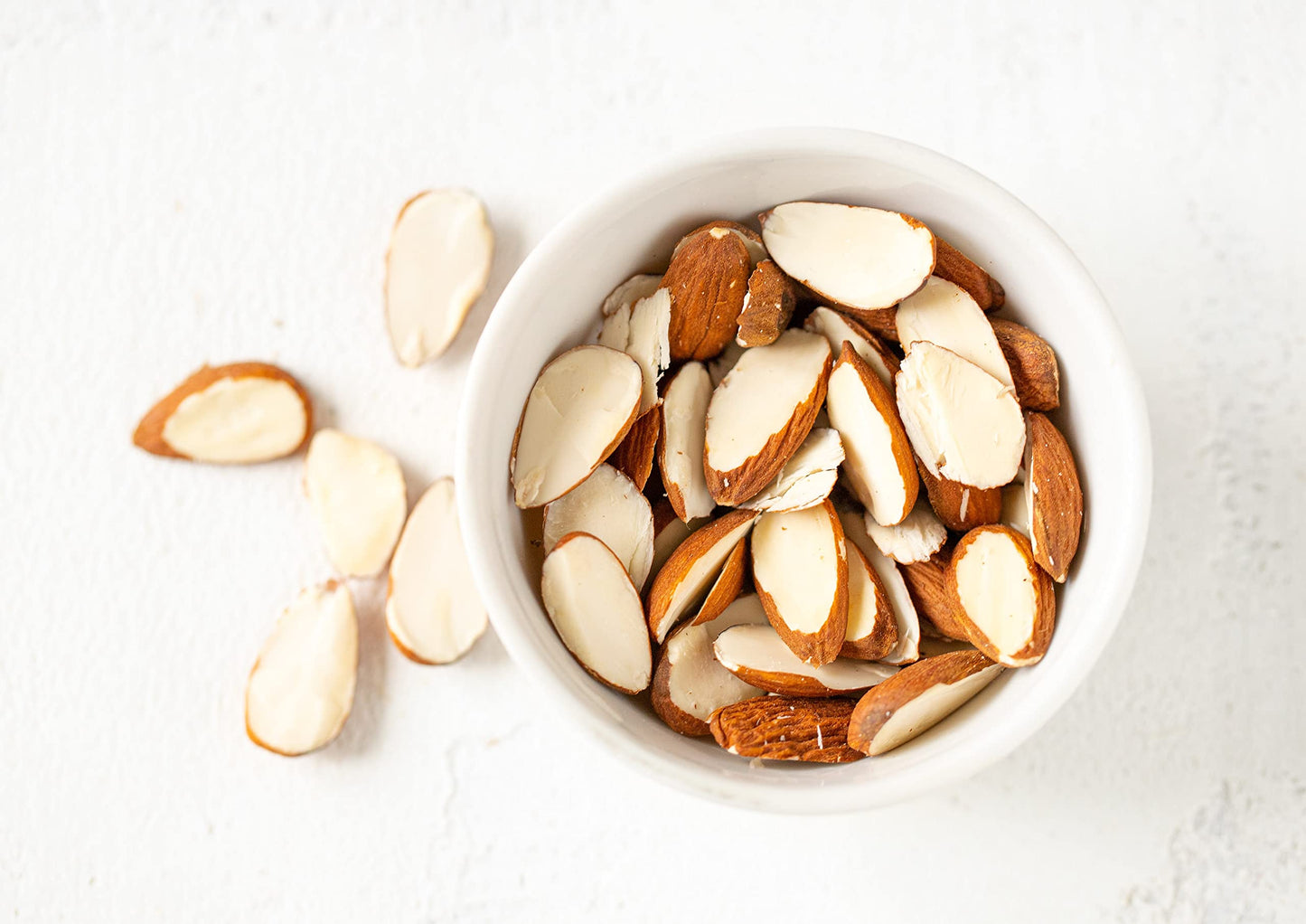 Food to Live California Natural Sliced Almonds, 2 Pounds - Raw Unblanched Almond Nuts, Kosher, Vegan, Keto, Bulk. High in Protein, Dietary Fiber