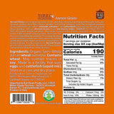 6 PACKS ORGANIC ITALIAN SEMI WHOLE DURUM WHEAT CALAMARATA PASTA - Sicilian Ancient Grain Timilia Vegan Pasta Crafted in Italy. LOW-GLUTEN INDEX. Has