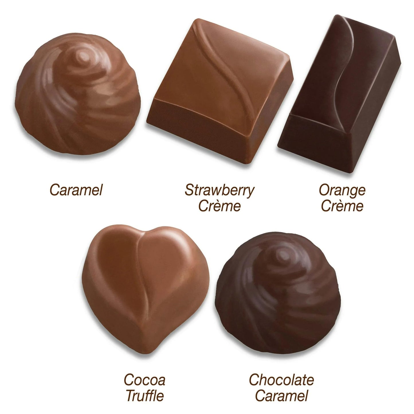 Elmer Chocolate Heart Shaped 9 oz Chocolate Rose Box - With Edible Rose - Perfect for Valentine's Day and Giving to that Special Someone
