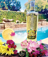 Premium Agave Lemon Drop Cocktail Mix (750 ml Glass Bottle)