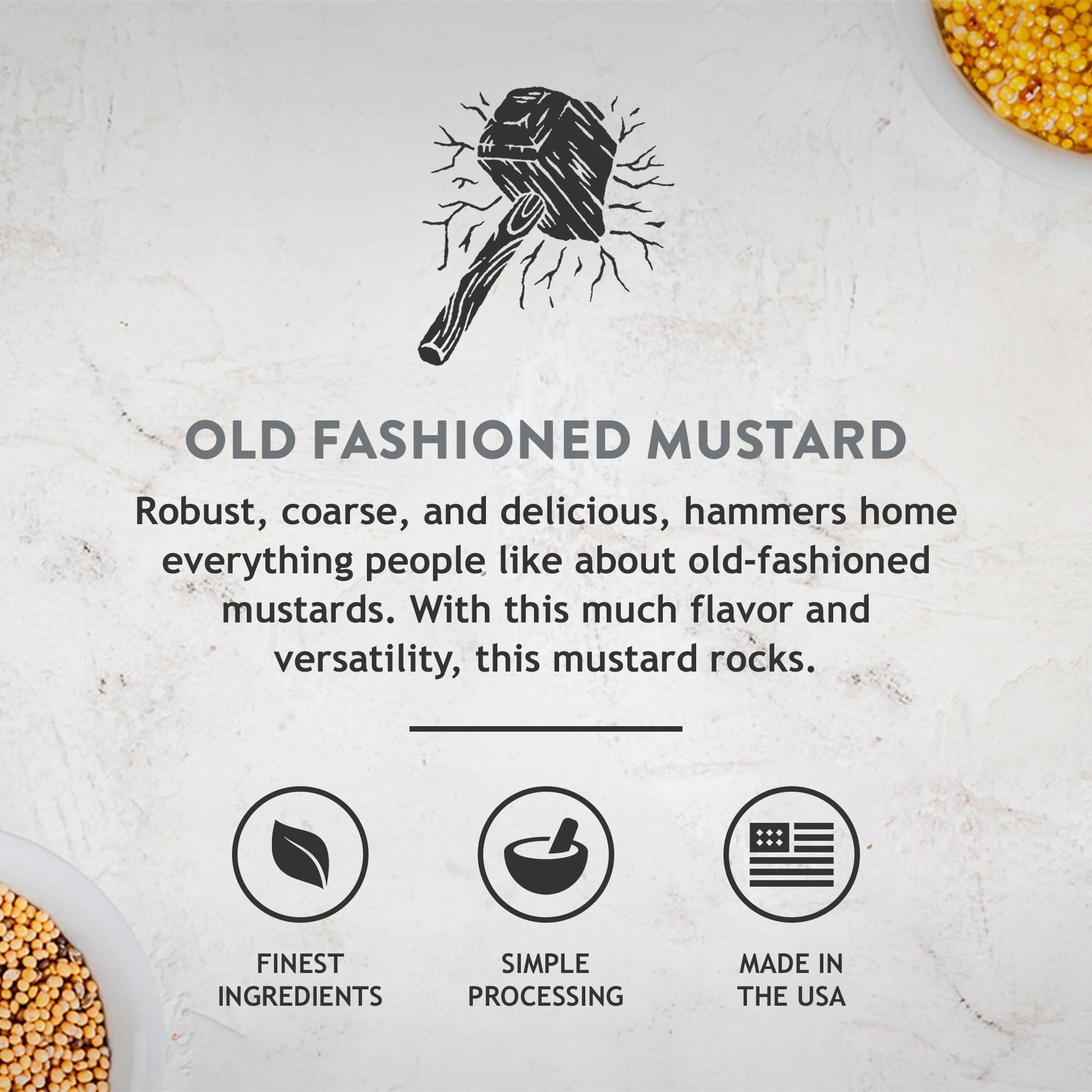 Koops Mustard, Stone Ground, 12-ounces (Pack of6)