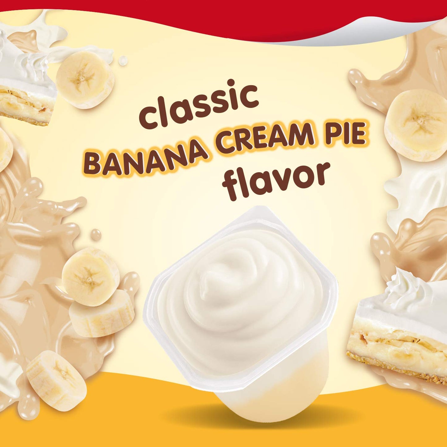 Snack Pack Banana Cream Pie Flavored Pudding Cups, 3.25 oz., 4-Count