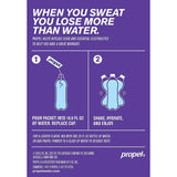 Propel Powder Packets Grape with Electrolytes Vitamins and No Sugar, 50 Count, 10 Count (Pack of 5)